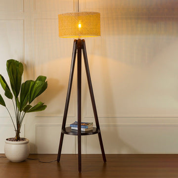 Orion (Lyra) - Walnut wood finish - Lumi